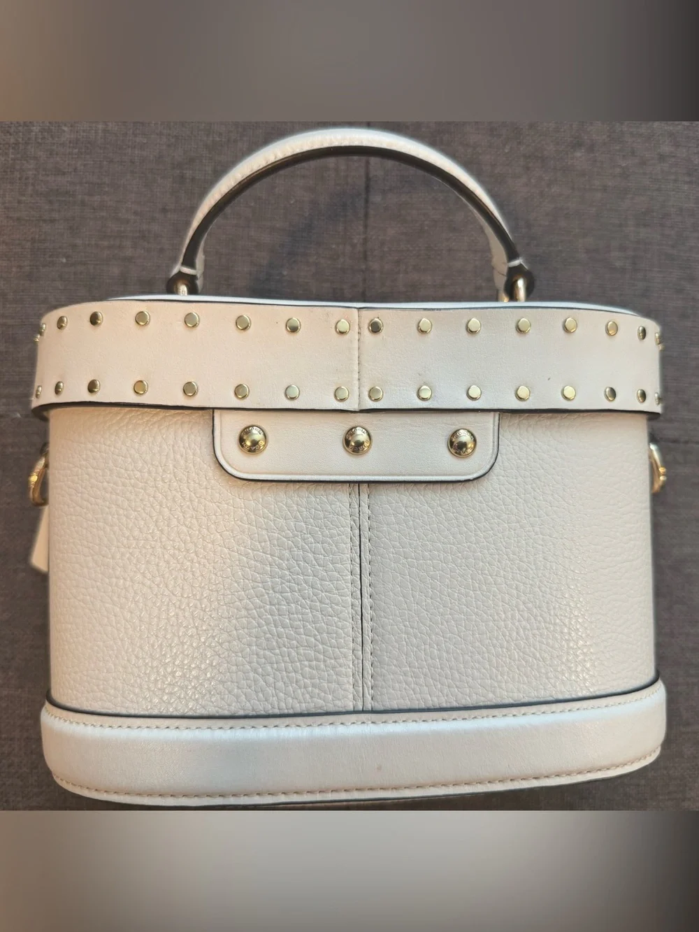 Coach Georgie Crossbody Cream/White